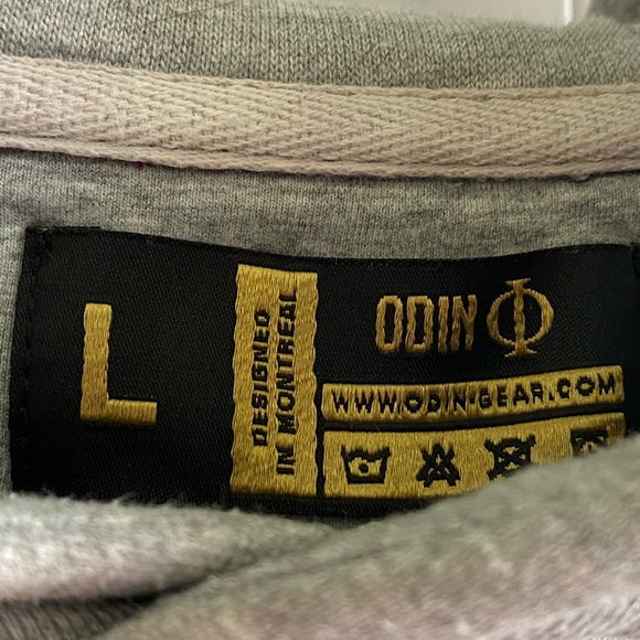 55. Men’s Odin Long Sleeved Workout Hoodie - Picture 7 of 7